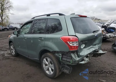 2016 Subaru Forester 2.5I Premium from USA, damaged, VIN JF2SJADC1GH562860